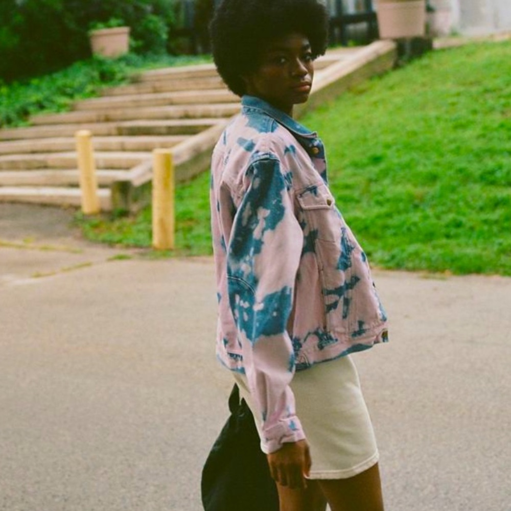 Urban outfitters bleach Jean jacket.